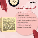 Buy Inatur Lip and Cheek Tint Cherry (4 gm) - Purplle