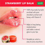 Buy Vaadi Herbals Lip Balm - Strawberry & Honey (6 gms) - Purplle