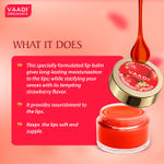 Buy Vaadi Herbals Lip Balm - Strawberry & Honey (6 gms) - Purplle