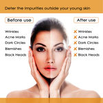Buy NutriGlow NATURAL'S Advanced Pro Formula Papaya Facial Kit (60 gm) with 5 in 1 Rotating Face Massager - Purplle