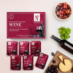 Buy NutriGlow NATURAL'S Advanced Pro Formula Combo Pack of 4 Diamond Radiancet & Wine Facial Kit For Acne & Spot Free, 60gm each - Purplle