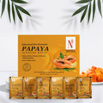 Buy NutriGlow NATURAL'S Advanced Pro Combo Pack of 4 Papaya Facial Kit For Toned Up Skin Eliminates, 60gm each - Purplle