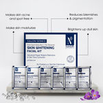 Buy NutriGlow NATURAL'S Advanced Pro Formula Combo Pack of 4 Skin Whitening Facial Kit For Skin Tone Coreection, 60gm each - Purplle