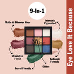 Buy NY Bae Eye Love Eyeshadow Palette - Magical Mix 08 (9 g) | Multicolour | Bright Shades | Matte, Shimmer & Glitter | Long Lasting | Blendable - Purplle