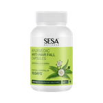 Buy Sesa Ayurvedic Anti-Hair Fall Capsules - Hair Fall Control in 15 DAYS - Bhringraj & 8 Herbs - 100% VEG, 60 Caps 60N (1 tablet -500mg) - Purplle