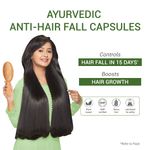 Buy Sesa Ayurvedic Anti-Hair Fall Capsules - Hair Fall Control in 15 DAYS - Bhringraj & 8 Herbs - 100% VEG, 60 Caps 60N (1 tablet -500mg) - Purplle