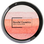 Buy Ronzille Shimmer Baked Blusher and Brick Highlighter - 02 - Purplle