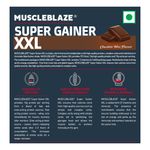 Buy MuscleBlaze Super Gainer XXL, 1 kg / Chocolate Bliss flavour - Purplle