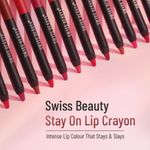 Buy Swiss Beauty Stay on Matte Crayon Lipstick SB-214-02 (Crayon) 3.5g - Purplle