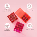 Buy Swiss Beauty On the Move Lip Palette 5g 01 - Purplle