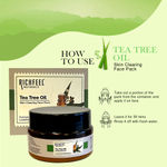 Buy Richfeel Tea Tree Oil Face Scrub (50 g) - Purplle