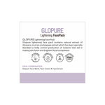 Buy OSHEA HERBALS Glopure Lightening Facepack 100 gm - Purplle