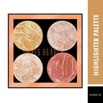 Buy Swiss Beauty Highlighter Palette - 2 - 10 gm - Purplle