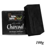 Buy Online Quality Store Activated Charcoal Soap for face and Body Wash 8 x 100 gm |Activated Charcoal Bath Soap for Deep Clean|bath Soap|Chemical Free {Charcoal_soap_8} - Purplle