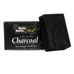 Buy Online Quality Store Activated Charcoal Soap for face and Body Wash 4 x 100 gm |Activated Charcoal Bath Soap for Deep Clean bath Soap|Chemical Free {Charcoal_Soap_4} - Purplle