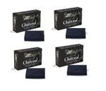 Buy Online Quality Store Activated Charcoal Soap for face and Body Wash 4 x 100 gm |Activated Charcoal Bath Soap for Deep Clean bath Soap|Chemical Free {Charcoal_Soap_4} - Purplle