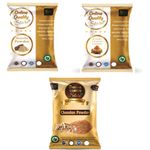 Buy Online Quality Store 100% Pure Kasturi Haldi Powder, Chandan Powder, Mulethi Powder, Total-150g - For Whitening & Brighting & Flow Less Clear Skin Face Pack{mulethi_Haldi_Chandan_150} - Purplle