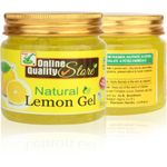 Buy Online Quality Store Organic Alovera Gel Pure White Transparent + Lemon Gel_400g | pure aloe vera gel |Multipurpose Gel |Anti-acne,Anti aging gel{alo_wite_lemon_400} - Purplle