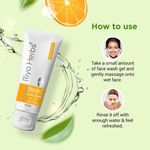 Buy Riyo Herbs Vitamin C Daily Glow Facewash, UV Rays/ Sun Light Dark Spots, For All Skin Types - 100 ml - Purplle