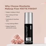 Buy Riyo Herbs Makeup Fixer Matte Finish With Moringa, & Vitamin E Extracts, Long Lasting Makeup, 100 ml - Purplle