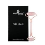 Buy Riyo Herbs Rose Quartz Roller, Skin Roller Massager for Face, Eye, Neck Reduce Dark Circles Massager - 1 Pc - Purplle