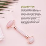 Buy Riyo Herbs Rose Quartz Roller, Skin Roller Massager for Face, Eye, Neck Reduce Dark Circles Massager - 1 Pc - Purplle