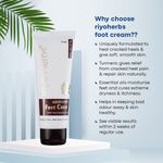 Buy Riyo Herbs Foot Cream Cracked Heel Repair & Smooth Foot Cream With Turmeric & Aloevera, 75 gm - Purplle
