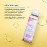 Buy Riyo Baby Care Massage Oil With Olive & Coconut Oil For Soft & Healthy Skin, 100ml - Purplle