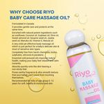 Buy Riyo Baby Care Massage Oil With Olive & Coconut Oil For Soft & Healthy Skin, 100ml - Purplle