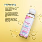 Buy Riyo Baby Care Massage Oil With Olive & Coconut Oil For Soft & Healthy Skin, 100ml - Purplle