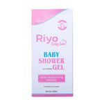Buy Riyo Baby Shower Gel With Green Tea & Vitamin E For Baby Soft & Sensitive Skin, 200ml - Purplle