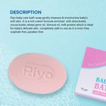Buy Riyo Herbs Baby Bath Soap With Almond Oil & Milk Protein for Gently Cleansing & Soft Skin, 75 gm - Purplle