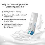 Buy Riyo Herbs Aqua Restoration Cleansing Cream, All Skin Types Deep Cleanses For Women - 100 ml - Purplle
