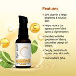 Buy Riyo Herbs Vitamin C Face Serum for Face With Hyaluronic Acid, Cherry and Cucumber Extract, 30 ml - Purplle