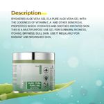 Buy Riyo Herbs Aloe Vera Pure Gel With Vitamin E & Pure Aloe Vera Extracts for Sunburn & Redness, 100 gm - Purplle