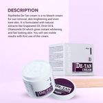 Buy Riyo Herbs De-Tan Cream with Grapeseed & Olive Oil, for Face, Neck & Hands for Tan Removal, 100gm - Purplle