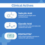 Buy The Derma co. 1% Salicylic Acid Daily Exfoliating Body Wash with Salicylic Acid , Glycolic Acid & PENTAVITIN® - 250 ml - Purplle