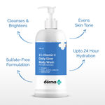 Buy The Derma co. 1% Vitamin C Daily Glow Body Wash with Kojic Acid & Arbutin - 250 ml - Purplle