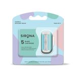 Buy Sirona Hair Removal Razor Blades/Refills/Cartridges for Women – Pack of 2 with 5 Swedish Stainless Steel Blade, Aloe Vera & Vitamin E Lubrication Strip - Purplle