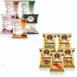 Buy Online Quality Store SeparaMultani Mitti powder, Chandan, Orange Peel, Neem, Rose, Amla, Reetha, Shikakai, Bhringraj, Hibiscus powder (600 gm , Pack of 10){mticombo400_hibiscom200} - Purplle