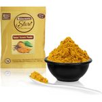 Buy Online Quality Store Multani Mitti Powder ,Neem Powder , Rose Powder, Chandan Powder, Orange Peel Powder, Kasturi Haldi Powder ,Kaolin Clay Powder & Zinc Oxide -50g each{mtticomb50haldiclayZinc50} - Purplle