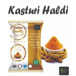 Buy Online Quality Store Kasturi Turmeric Powder for Face + Pure Organic Sandalwood Powder |kasturi haldi powder,wild turmeric powder,kasturi manjal |chandan powder- 100 g{Haldi_Chandan_100} - Purplle