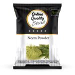 Buy Online Quality Store Neem Powder - 100 g |neem powder |neem powder for face pack organic |pure organic neem powder for face,body,skin, & hair |azadirachta indica{Neem_Powder_100gm} - Purplle