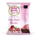 Buy Online Quality Store Multani Mitti + Chandan Powder + Orange Peel Powder + Neem Powder + Rose Powder(Pack of 5 ,Total 400g Pack)|fullers earth powder ,Bentonite Clay {Mti_chan_orge_nm_ros_400} - Purplle