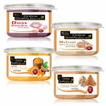 Buy Online Quality Store Face Pack Powder Combo - 500 gm (Set of 4) |Multanimitti Powder +Chandan Powder +Kasturi Turmeric Powder +Rose Powder |Multani Mitti (Fuller Earth) Powder{Mu200_Chan75_ha100_ro125} - Purplle