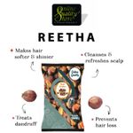 Buy Online Quality Store Raw Reetha For Hair Natural (Ritha) Dried Form_900 gm - Organic And Natural Reetha Powder For Hair Care & Growth - Prevents Dandruff {Raw_reetha_900} - Purplle