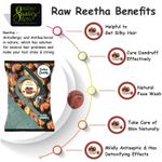 Buy Online Quality Store Raw Reetha For Hair Natural (Ritha) Dried Form_900 gm - Organic And Natural Reetha Powder For Hair Care & Growth - Prevents Dandruff {Raw_reetha_900} - Purplle