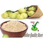 Buy Online Quality Store Amla Powder - 400 g |Amla powder |Organic Amla Indian Gooseberry Powder for Hair and skin |amla powder for hair growth organic |indian gooseberry {amla_400} - Purplle
