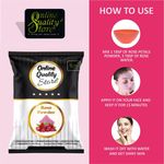 Buy Online Quality Store Rose Powder - 100 gm |Organic Rose Petal Powder - 100g | Rosa indica for Facial & Skin Care| 100 % Pure & Natural Rose Powder for Tanning {rosepowder100} - Purplle