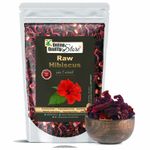 Buy Online Quality Store Raw Hibiscus - 100 g |dry hibiscus flowers|dry hibiscus flowers for hair|Hibiscus Sabdariffa|Rosa Sinensis|gudhal ke phool{Raw_hibiscuss_100} - Purplle